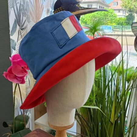 Bob « Riviera » – Chapeau grand bord – Création artisanale