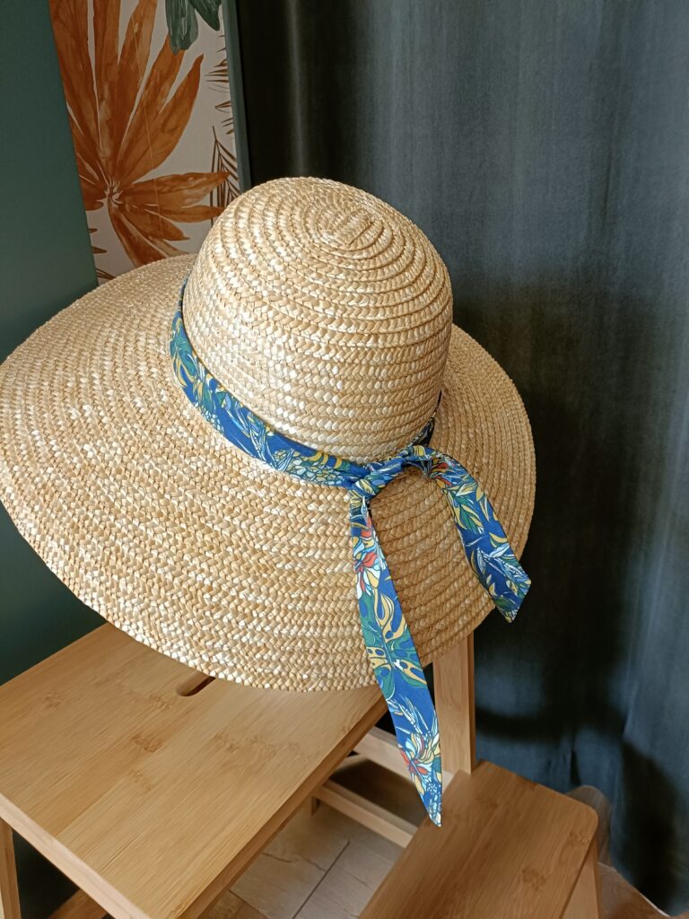 Ruban de chapeau modulable – Création artisanale