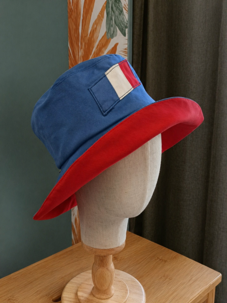Bob « Riviera » – Chapeau grand bord – Création artisanale