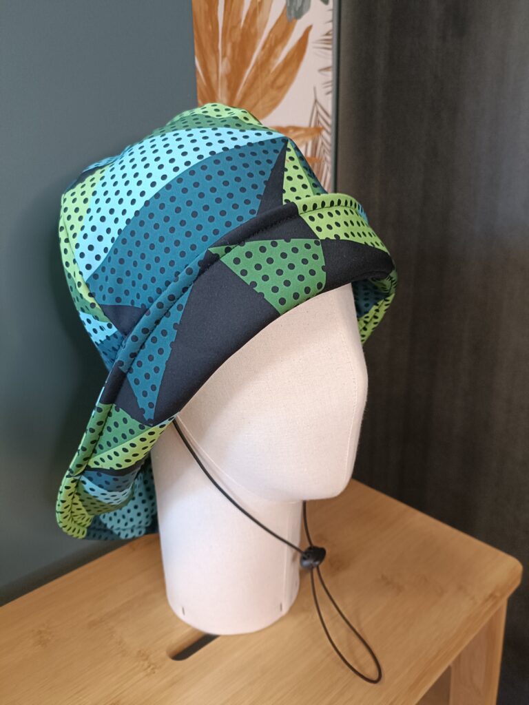 Chapeau « Nomade » – Chapeau souple en tissu – Création artisanale