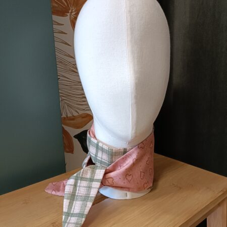 Foulard « Douce Harmonie » – Foulard modulable – Création artisanale